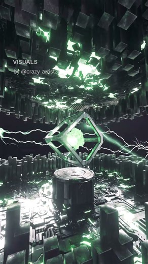 3D Visuals with this legendary track!! ⚡#hardstyle #3d #visuals