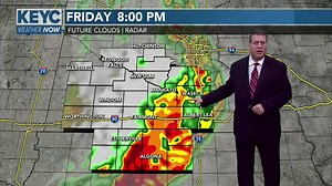 VIDEO WEATHER: Strong to severe storms around this afternoon into this evening, then becoming cooler and less humid Saturday! The latest on KEYC News Now at 5 & 6 PM. - Chief Meteorologist Mark Tarello | KEYC News Now