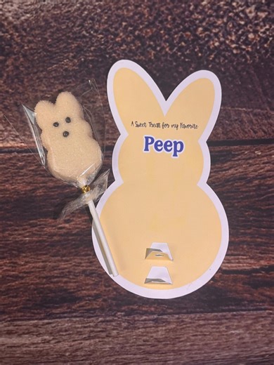 Bunny Cake Pop Holder SVG | Cricut Print Then Cut Template | Easter Treat Holder | Bunny Cake Pop Card | Instant Download - Etsy