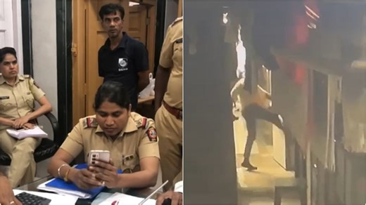 Mumbai News: Viral VP Road Police Station Video Exposed; Youth Pressures Cops To Avoid Case