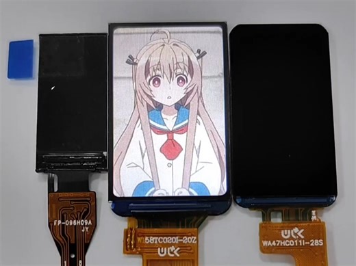 今天的主角是1.58英寸 IPS彩屏，分辨率200*320 支持SPI QSPI I8080-8bit并口三种模式，支持高达80mhz SPI速率。