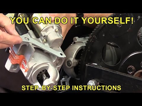 How to Properly Shim a Starter Motor