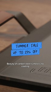 Our Summer Sale is live—and for the first time, the viral Griddle is on sale and comes with a free gift. Get the full set plus a free $79 Grill Press. That’s a total savings of $176. *Only available while supplies last. | Made In Cookware | Facebook