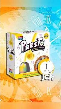 How to play Presto in 1 minute [Board Game / PvP]