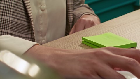 Hand Using Mouse and Typing - Free Stock Video