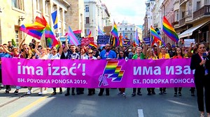 Bosnia's First LGBT Parade Marches Through Sarajevo