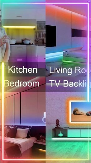 VOLIVO Led Strip Lights 200ft, App Controlled Bluetooth Led Light