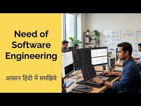Need for Software Engineering | Software Engineering Ki Zarurat Kyu Padti Hai | SE in Hindi