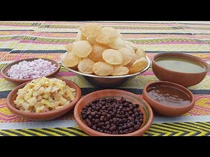 Golgappa Recipe | Pani Puri Recipe | How To Make Pani Puri At Home | Village Food Secrets