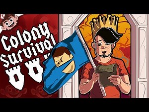KINGS of the LAND! | Chilled and Ze's NEW Adventure! (COLONY SURVIVAL - Part 1)
