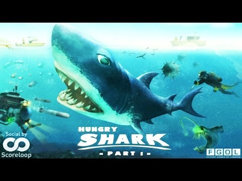 Hungry Shark Part 1 (The FIRST Hungry Shark Evolution / World)