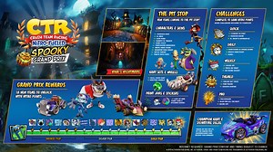 Crash Team Racing Nitro-Fueled - Spooky Grand Prix starts on October 4, details and intro