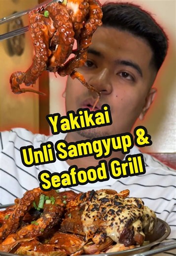 Best Unlimited Samgyup & Seafood Buffet for as Low as 599 Pesos sa Quezon City #pov #kalaps #xybca #tiktokph #fyp #foodieph #trending #yakikai #unlimited #seafood