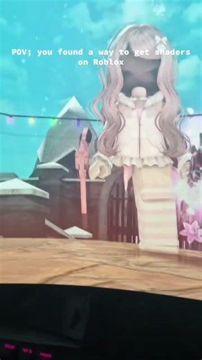 they make it look nice 😚#robloxshaders #roblox #mm2 #fyp