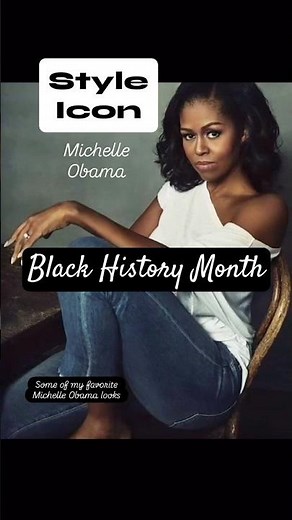 🤎MICHELLE OBAMA: STYLE ICON! #blackhistorymonth #michelleobama #barackobama #driyabo #blackhistory