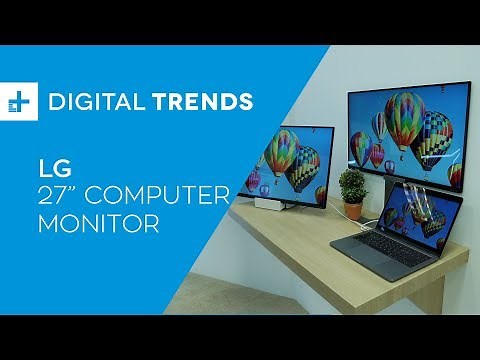 LG Display 27-Inch Computer Monitor - Hands On at CES 2019