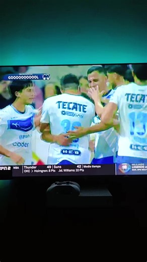 rayados vs Atlas goool de berterame ya le dio la vuelta 2-1 #RAYADOS #atlas #rayadosdemonterrey #atlas_th