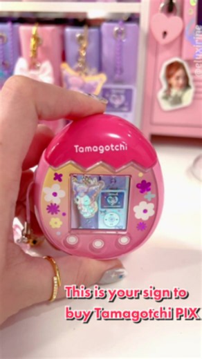 Tamagotchi Pix has a camera and touch buttons. Here’s how it works