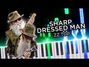 Sharp Dressed Man (ZZ Top) - Piano Tutorial