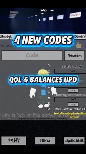 *NEW* ALL QOL & BALANCES UPDATE CODES FOR AZURE LATCH! ROBLOX AZURE LATCH CODES