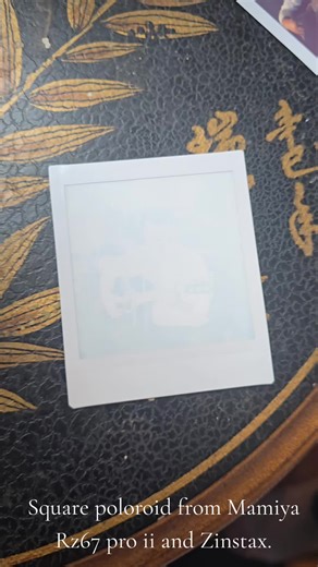 Square Polaroid Captured with Mamiya RZ67 Pro II