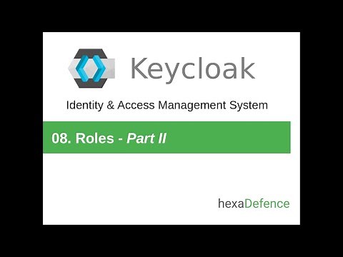 Keycloak Tutorial #08 - Introduction to Roles (Part II)