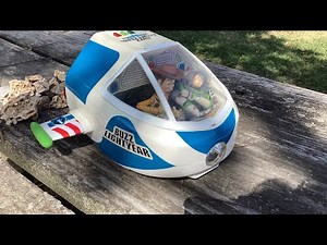 Thinkway toys 1996 Spence explorer buzz lightyear spaceship review.