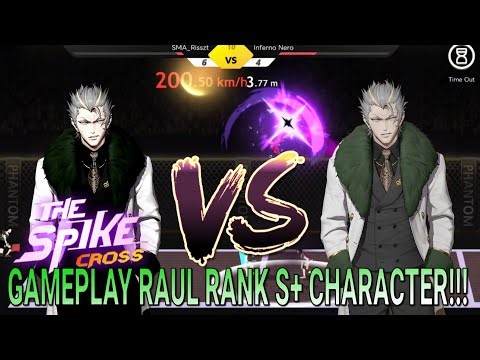 BEST GAME PLAY RAUL VS RAUL THE BEAST SPIKER💀 In Story - THE SPIKE VOLLEYBALL CROSS