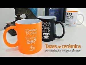 Grabado Laser Tazas Sedimás