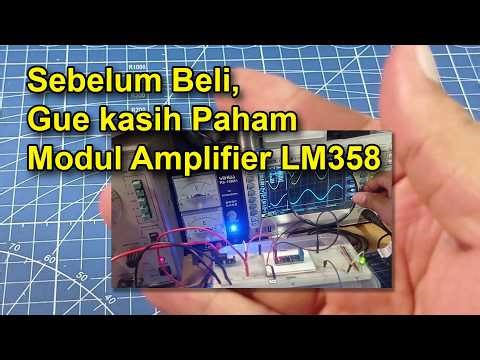 Modul Amplifier LM358, Cek Disini BiarTahu Buat Apaan