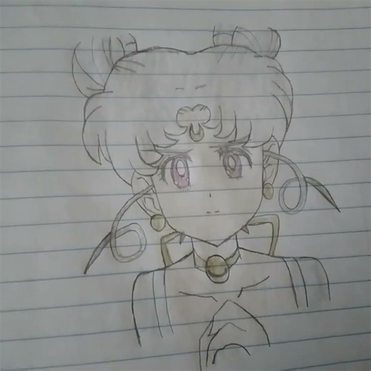 Sailor Moon drawing :Luna, Artemis and Diana 