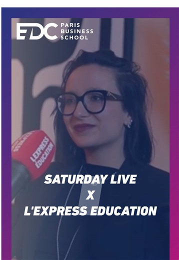 🎙️Découvrez le replay de l’interview de nos conseillers aux admissions ! À l’occasion d’une interview réalisée par L’Express Éducation, Yed Diby conseiller aux admissions et Claire Emmanuel Ducheix assistante chargée de promotion et concours en alternance, au sein de l’EDC Paris Business School, ont présenté notre école, nos formations et nos actualités. Au programme de cet échange : ✨ Une présentation de EDC Paris Business School et de son positionnement 🎓 Un éclairage sur nos différents prog