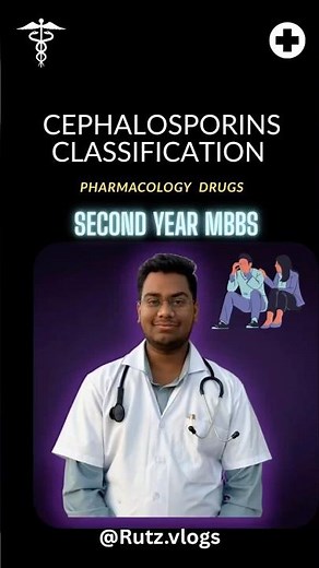 💊 Cephalosporins Made Easy! | Mnemonics + Generations Explained | #rutzvlogs