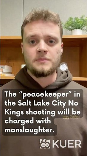So-called "peacekeeper" charged in #SLC's No Kings shooting