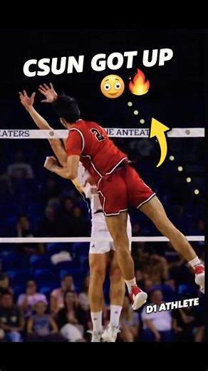 He Out Here STRAIGHT CLOWNIN 😭 CSUN Volleyball #shorts #shortsfeed #viral
