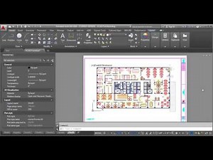 AutoCAD Demo-setting transparency of a layer within a viewport
