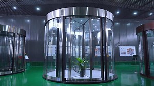 锐泽SOTC不夹人两翼自动旋转门