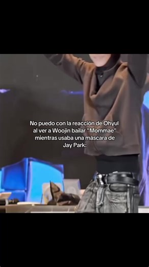 Woojin's Epic Dance Reaction with Jay Park Mask