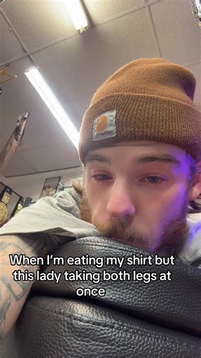 Yeah this shit hurt and if anyone says differently they’re lying #tattoos #tattoo #pain