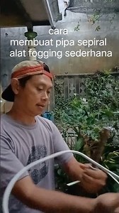making a mini fogging pipe spiral