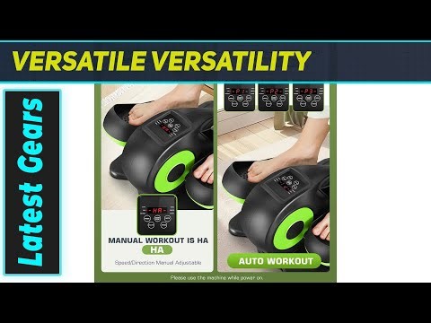 ANCHEER Under Desk Elliptical: Amazing Seated Leg Exerciser for Home & Office