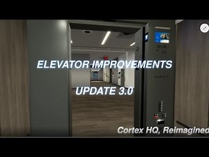 Otis Gen3 elevator with voice speaker