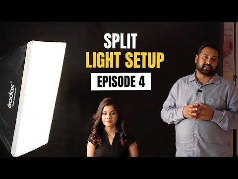 Split Light Setup for Portrait Photography Ep. 4 | Advance Indoor Lighting Mastery Course