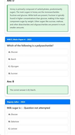 Carbohydrates: Types, Sources, Functions, Deficiency/Excess Disorders