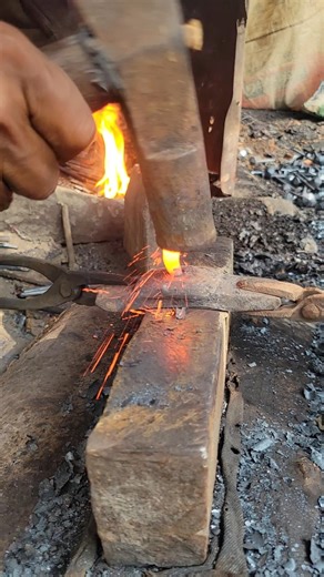 Forging Fire and Iron ⚒️🔥 I Traditional Blacksmith in action#vairalvideo # foryou