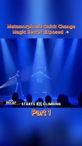 66K views · 392 reactions | Here’s how the legendary Metamorphosis quick change illusion happens in seconds #magicrevealed #quickchange #metamorphosis #illusion #USA #IllusionRevealed #magicsecret | Masked Magic seek | Facebook