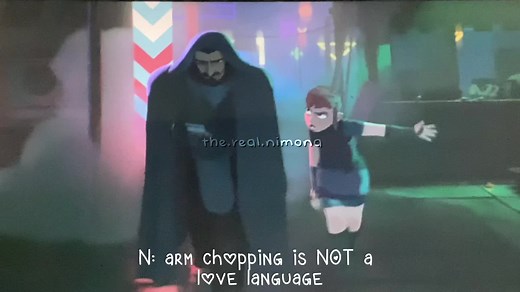 #NIMONA || arm chopping is most definitly a love language || #ballisterxambrosius #nimona #ambrosiusgoldenlion #ballisterboldheart