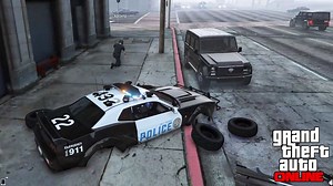 "Police are working tirelessly": GTA Online fans react to Bravado Police Gauntlet Interceptor's tires falling off