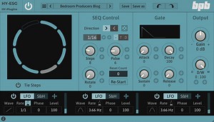 HY-ESG free Euclidean sequencer gate plugin by HY-Plugins