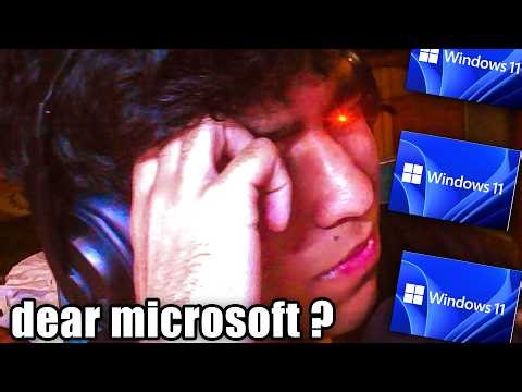 Dear Microsoft.. ( Fix your Windows before I break them )